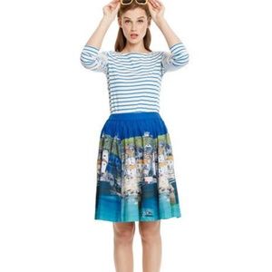 Boden Florence Full Circle Skirt 4R